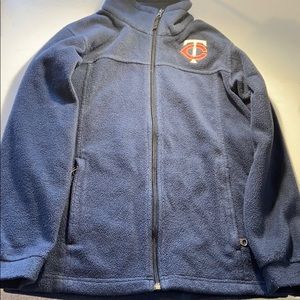 Minnesota Twins blue fleece jacket/sweatshirt